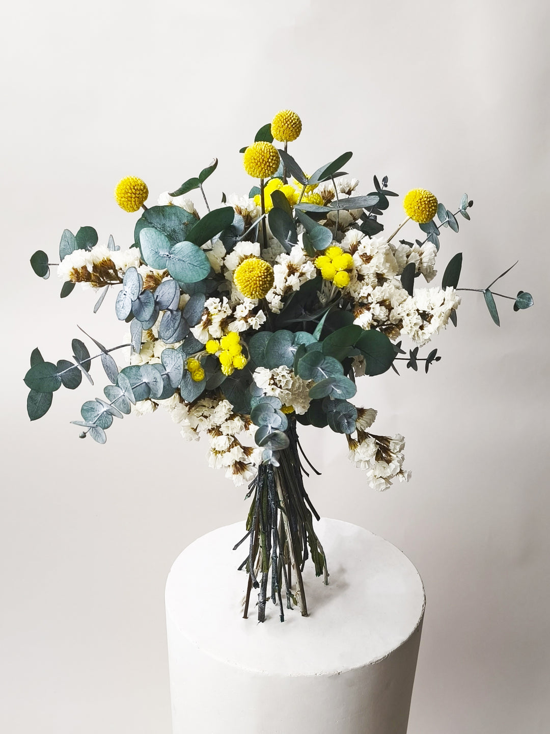 Bouquet Pôr do Sol - Flores Secas e Conservadas