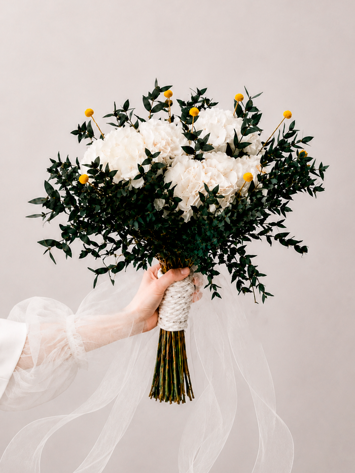 Ramo Novia Hortensia