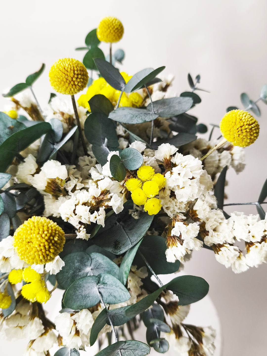 Bouquet Pôr do Sol - Flores Secas e Conservadas