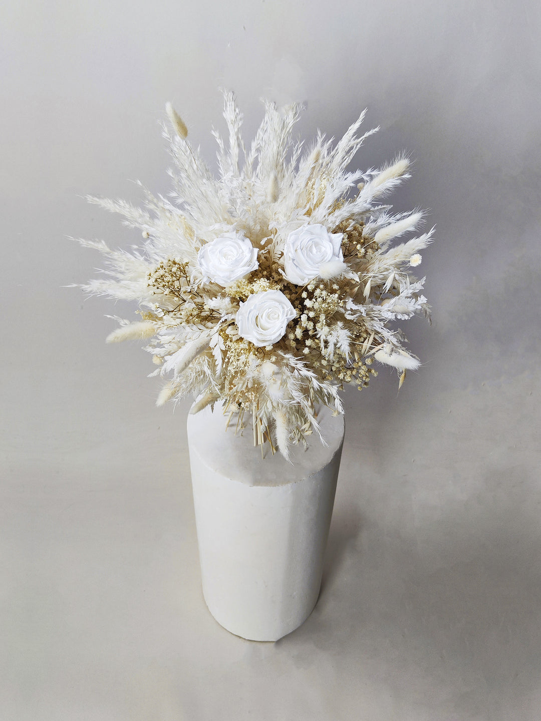 Ramo Blanc - Flores Secas y Preservadas