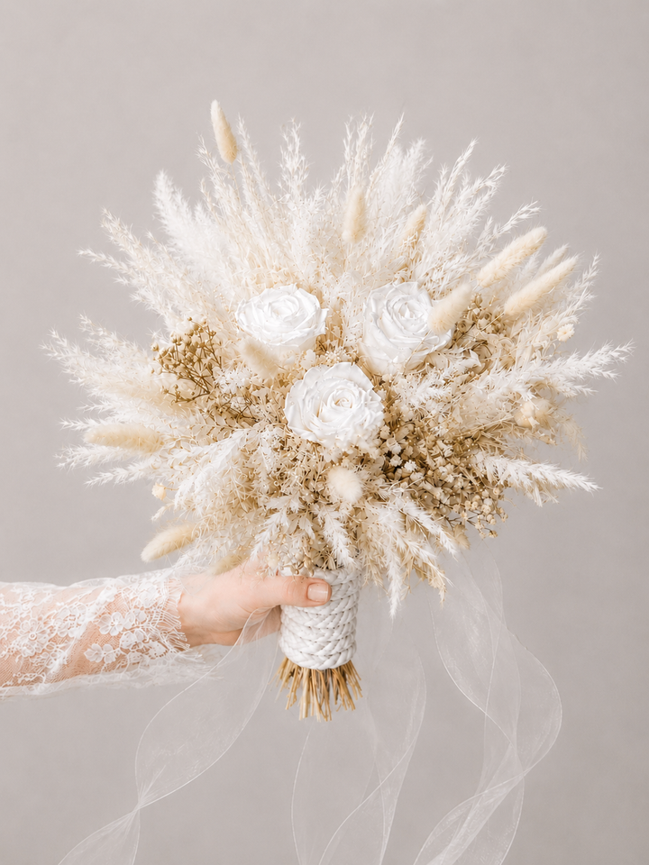 Eternal Roses Bouquet - Dried and Preserved Flowers