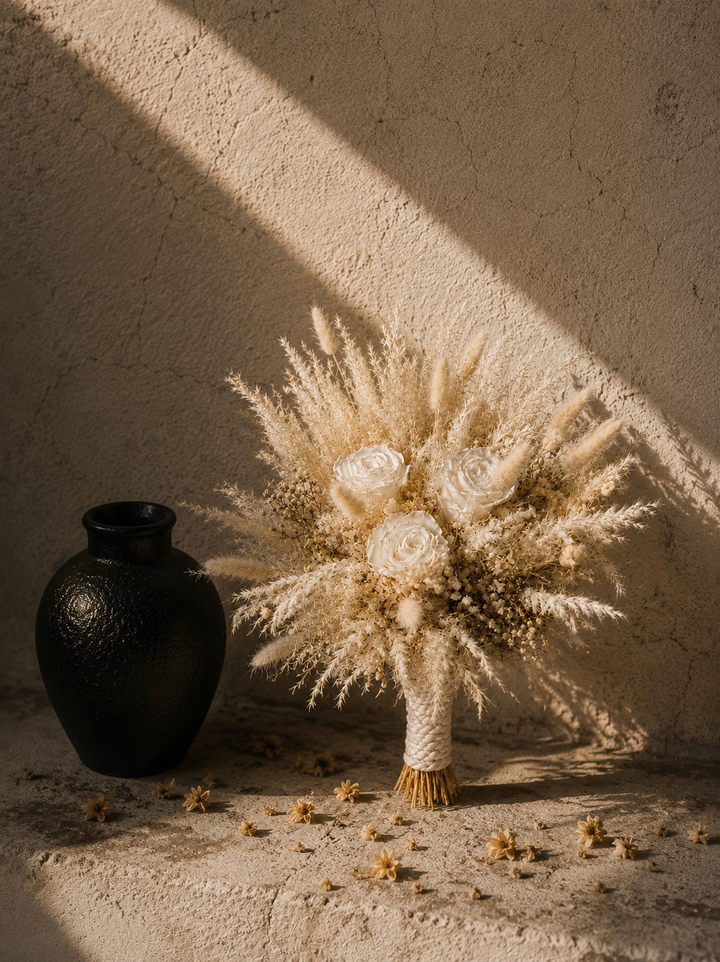 Eternal Roses Bouquet - Dried and Preserved Flowers