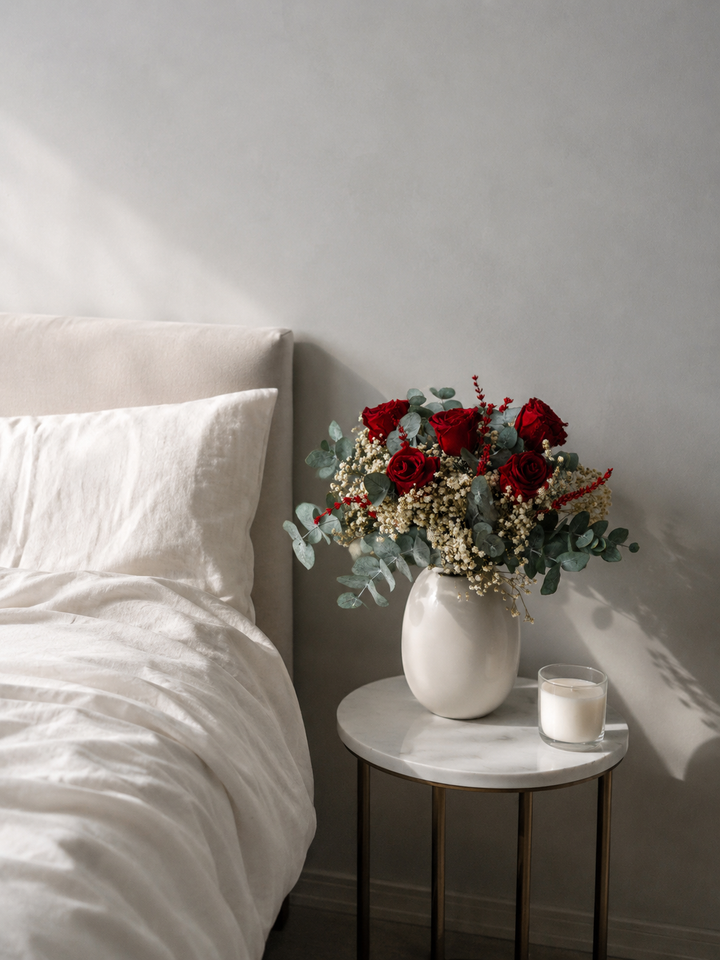 Ramo Rosas Eternas - Flores Secas y Preservadas