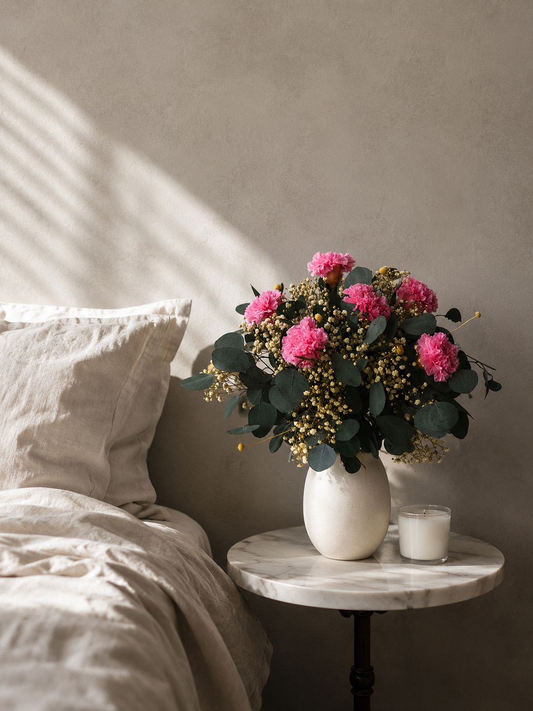 Ramo Claveles Eternas - Flores Secas y Preservadas