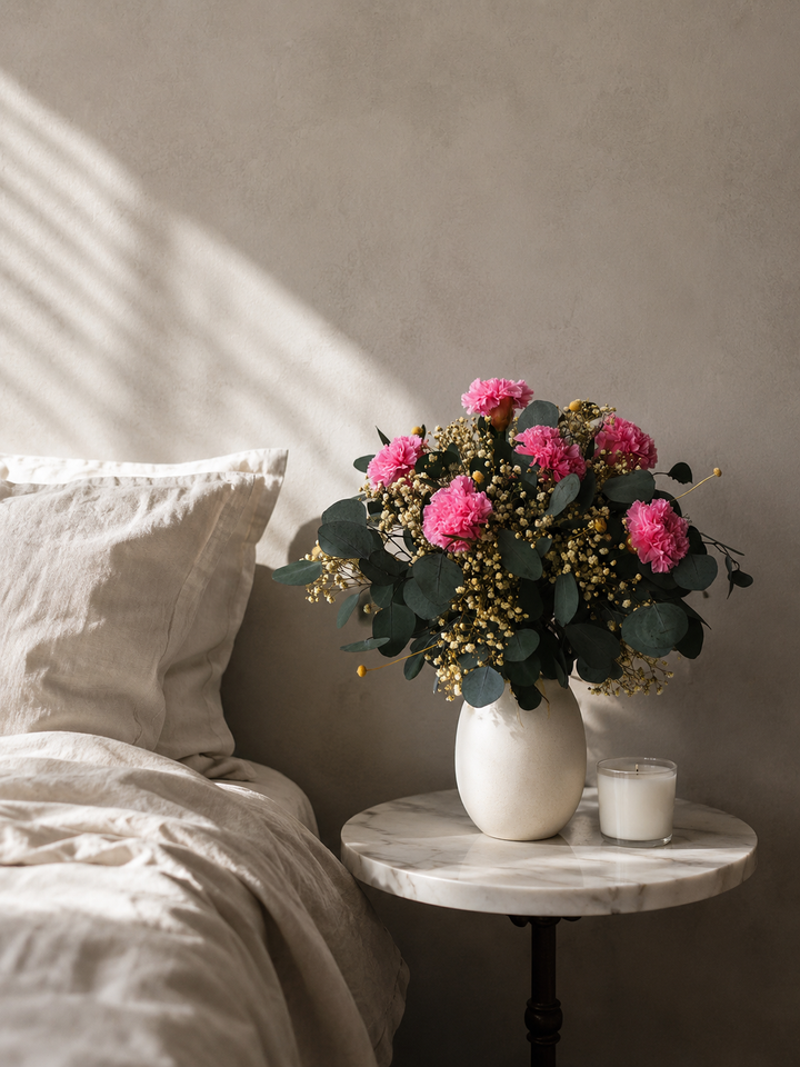 Ramo Claveles Eternas - Flores Secas y Preservadas