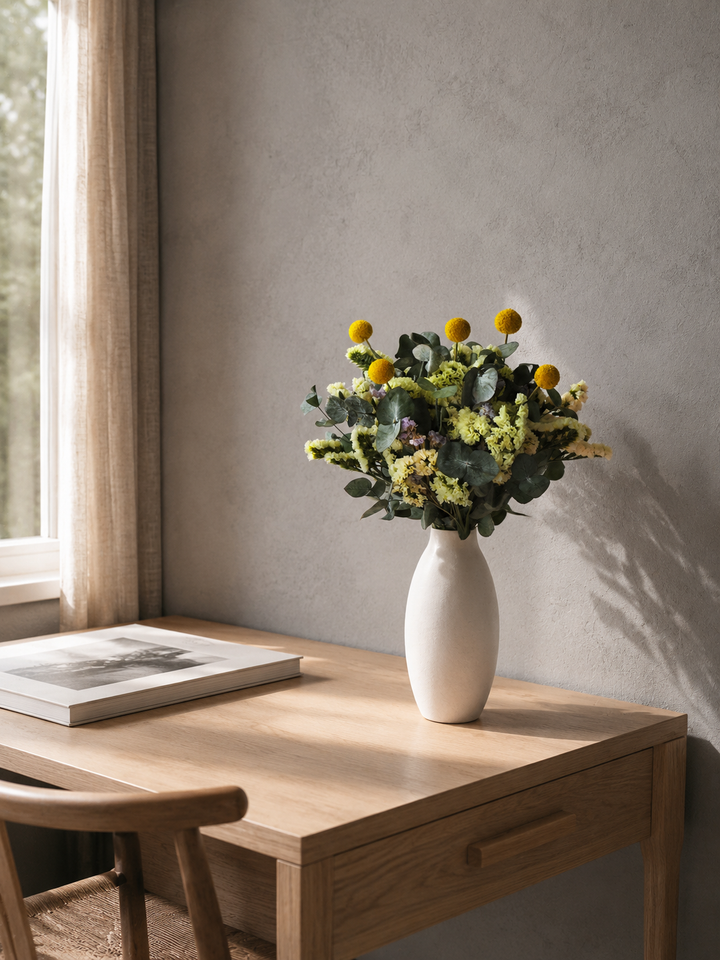 Ramo Sunshine - Flores Secas y Preservadas