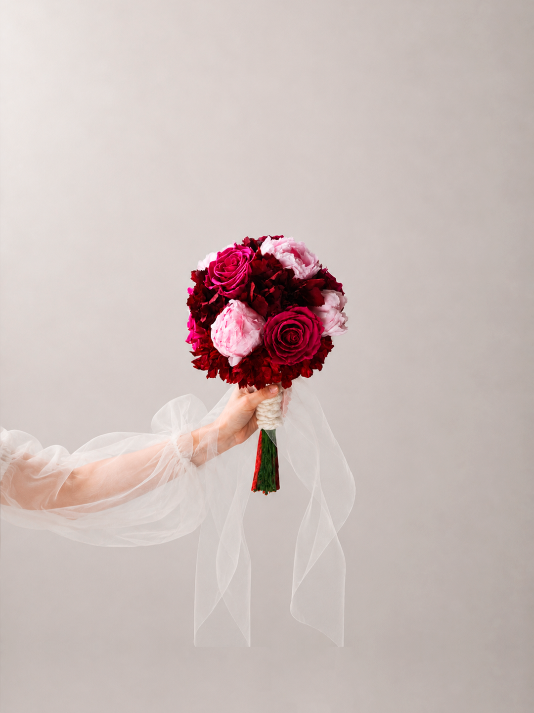 Eternal Roses Bouquet - Dried and Preserved Flowers