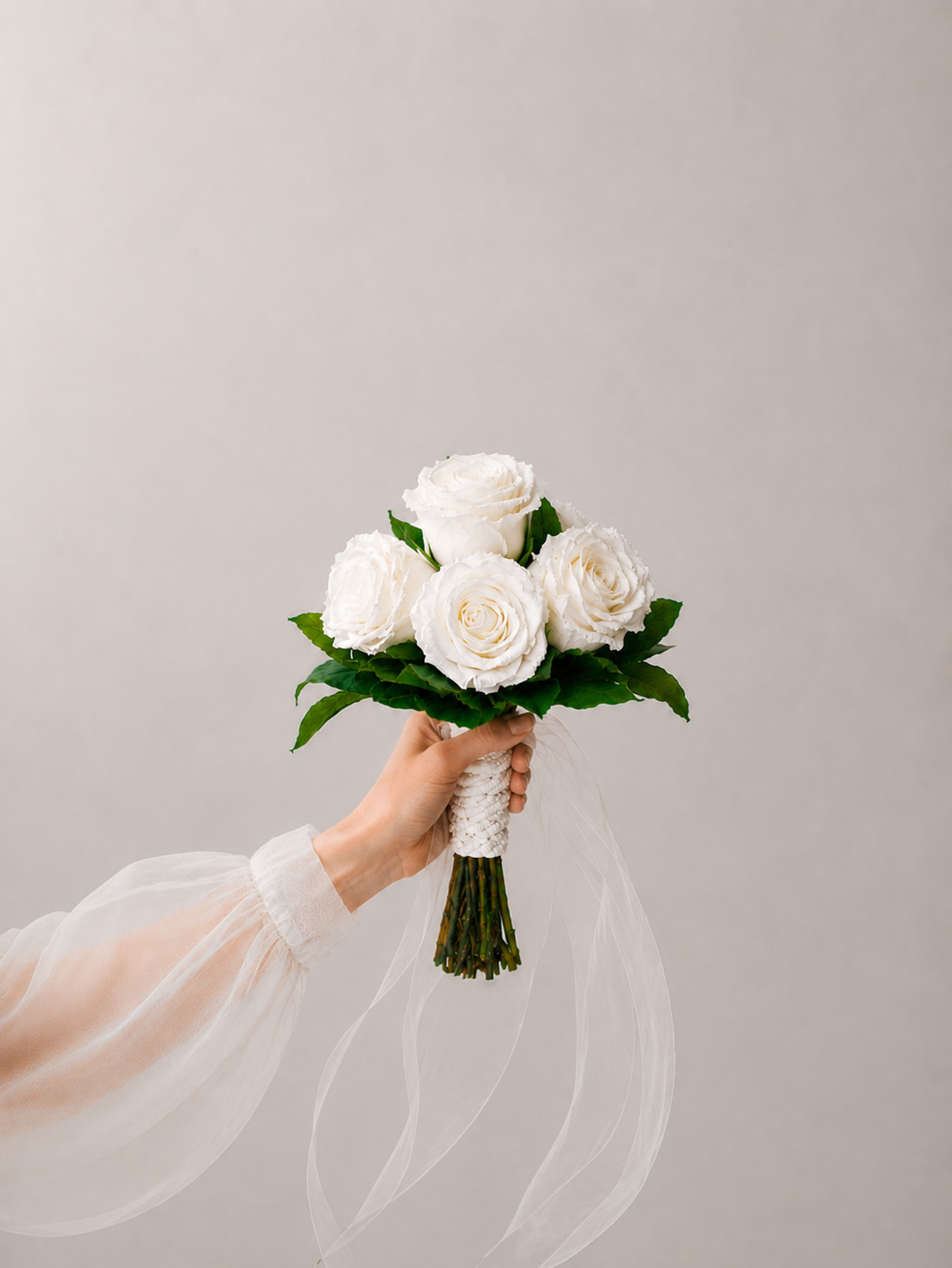 Eternal Roses Bouquet - Dried and Preserved Flowers