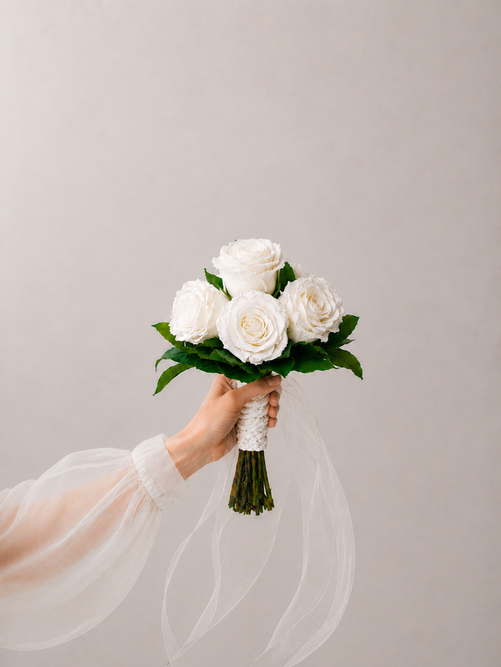 Eternal Roses Bouquet - Dried and Preserved Flowers