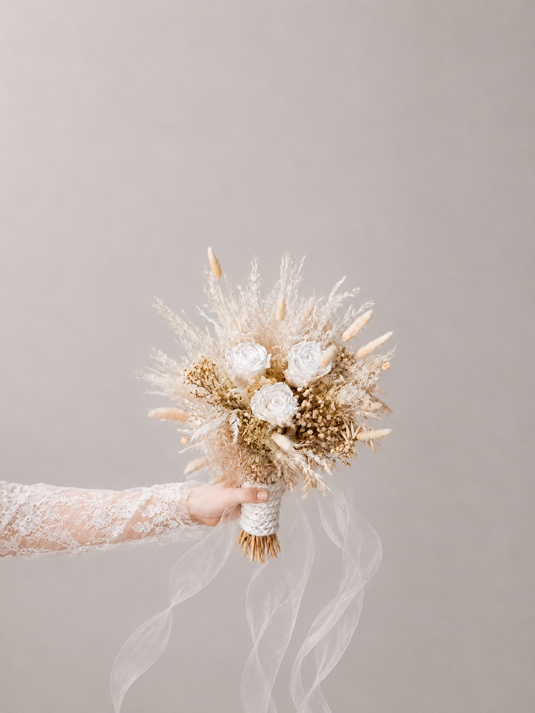 Eternal Roses Bouquet - Dried and Preserved Flowers