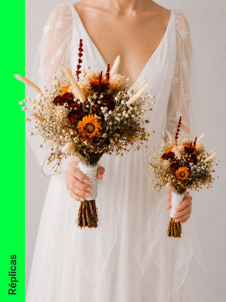 Eternal Roses Bouquet - Dried and Preserved Flowers
