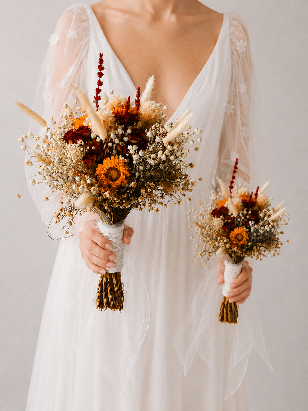 Eternal Roses Bouquet - Dried and Preserved Flowers